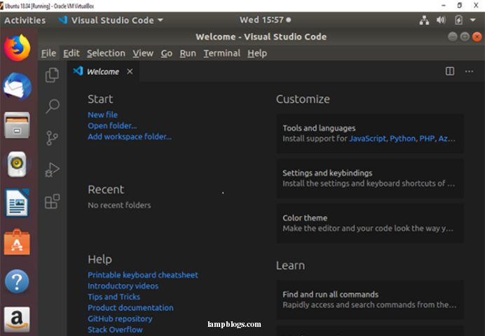 update visual studio code ubuntu command line